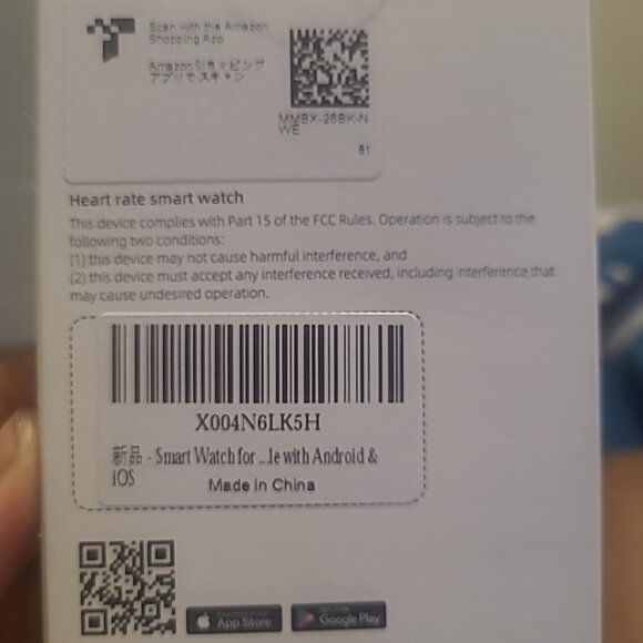 Smartwatch compatible with Andriod and IOS - Picture 4 of 4